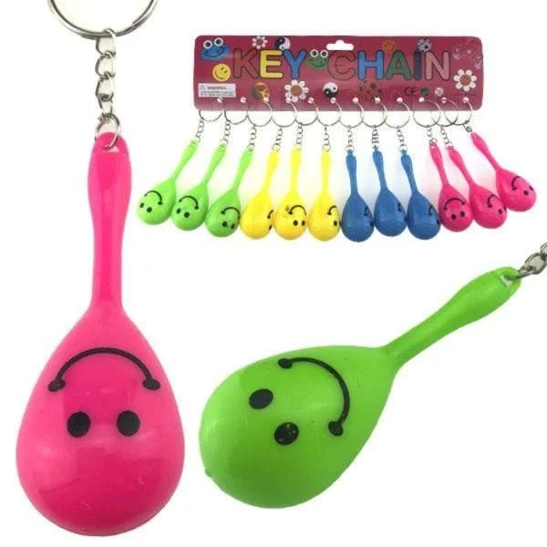 Брелок для ключів брязкальце Маракас 12 шт., фото 1