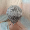 Коротка перука з канекалона сріблясто-попелястий TINA -51, фото 3