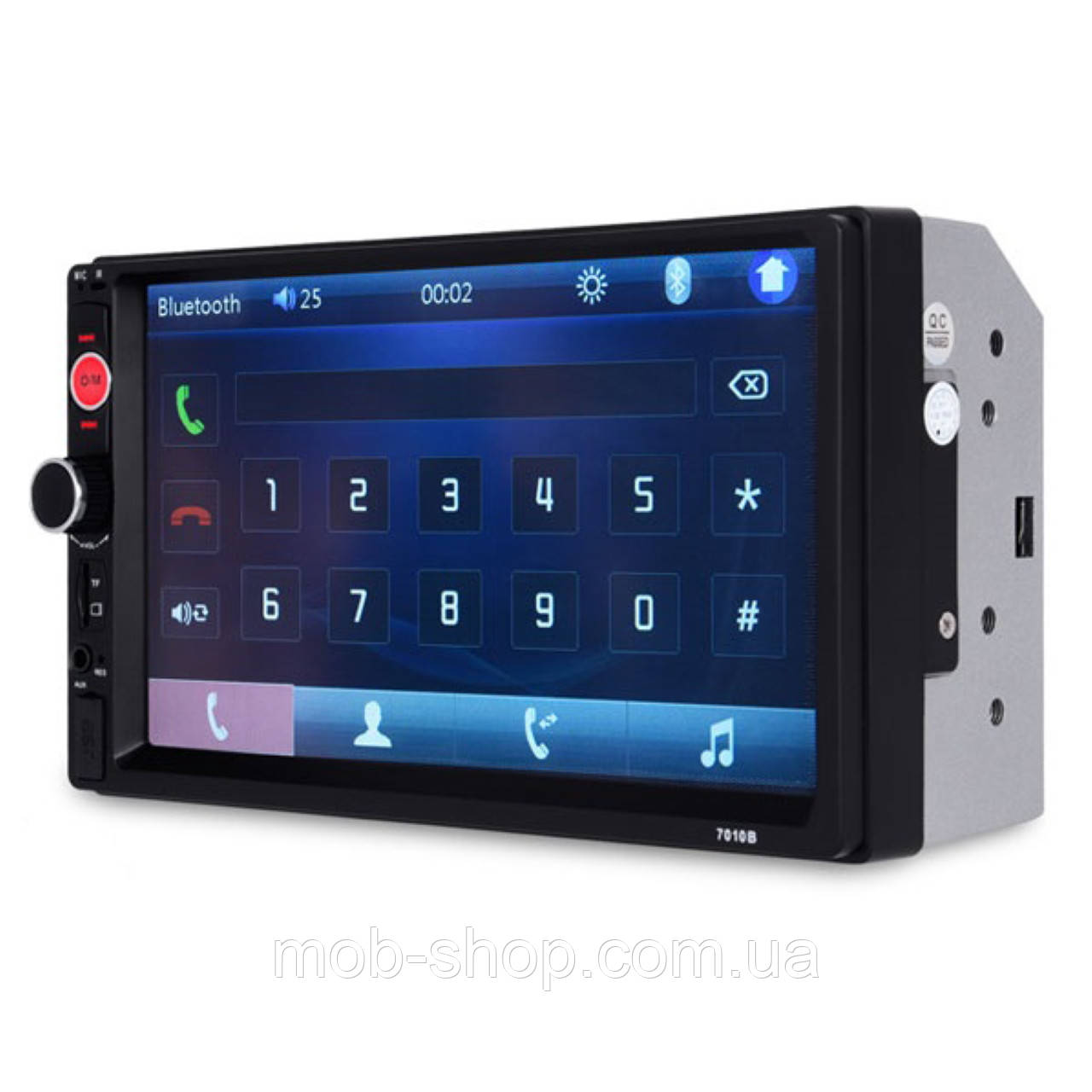 2din Автомагнітола 7010 Bluetooth авто магнітола з великим сенсорним екраном та входом під камеру, фото 1