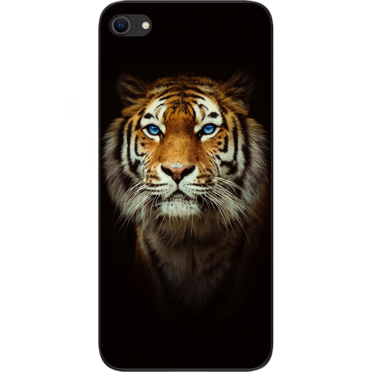 Силіконовий чохол для iPhone 7 з картинкою Тигр, фото 1