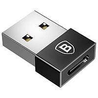 Переходник Baseus Exquisite USB/Type-C (Black)