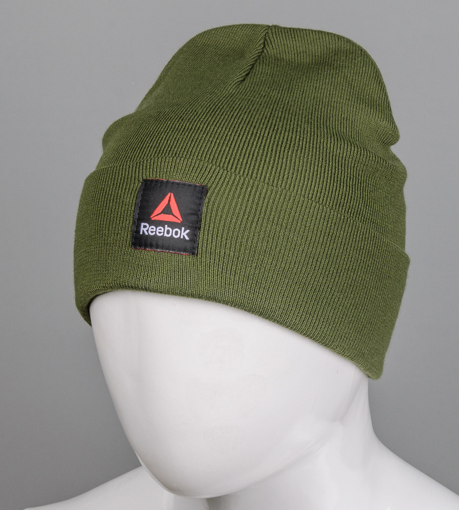 Шапка молодіжна "Ріжки" Reebok (m20), Хакі