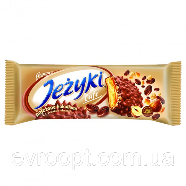 Печиво Jezyki classik / kokos 140 г, фото 1