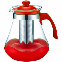 Чайник заварочный (заварник) для чая Con Brio (Кон Брио) 1.5 л (CB-6215) Красный