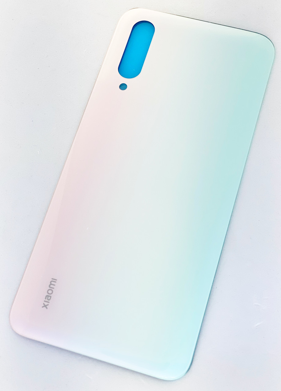 Задня кришка для Xiaomi Mi9 Lite, біла, Pearl White, оригінал (Китай)