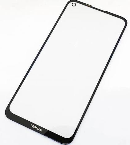 Скло дисплея Nokia 3.4 TA-1283/ 5.4 TA-1234, чорне, фото 1