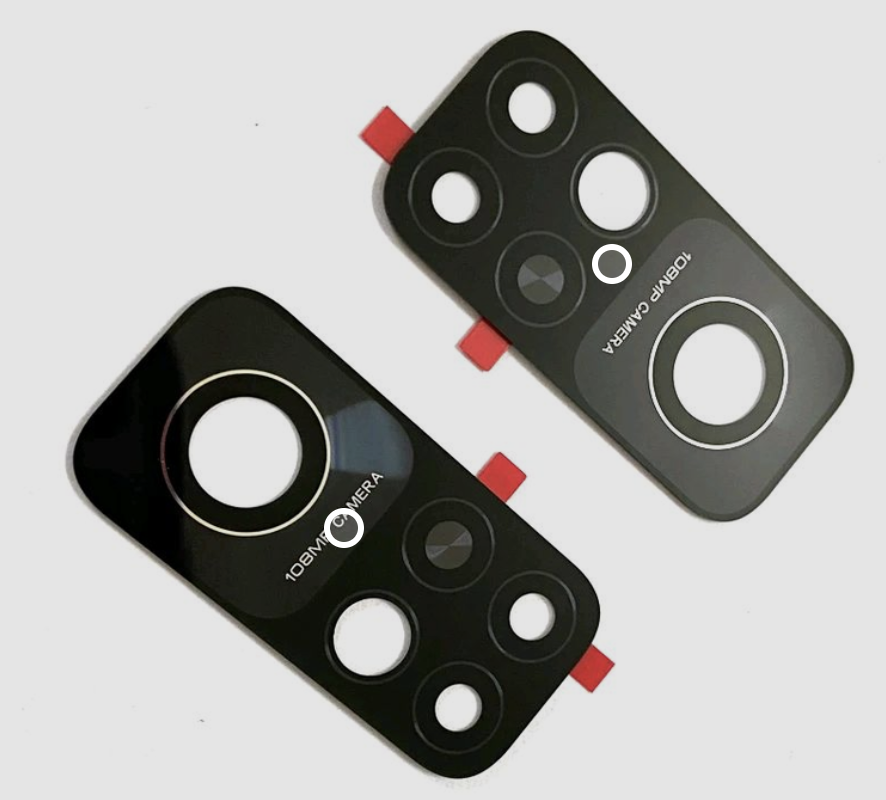 Скло камери для Xiaomi Mi 10T Pro, колір чорний