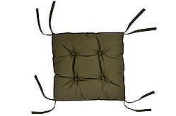 Подушка на стілець DOTINEM COLOR хакі 40х40 см (213109-5)