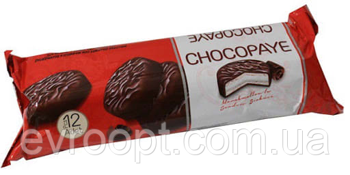 Печиво-сендвіч з шоколадом, маршмеллоу CHOCO PAYE Simsek, 216 гр, фото 1