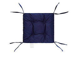 Подушка на стілець DOTINEM COLOR синя 40х40 см (213109-2)