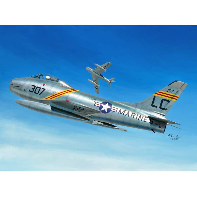 Пластикова модель 1/72 Sword 72138 американський палубний винищувач North American FJ-2 Fury