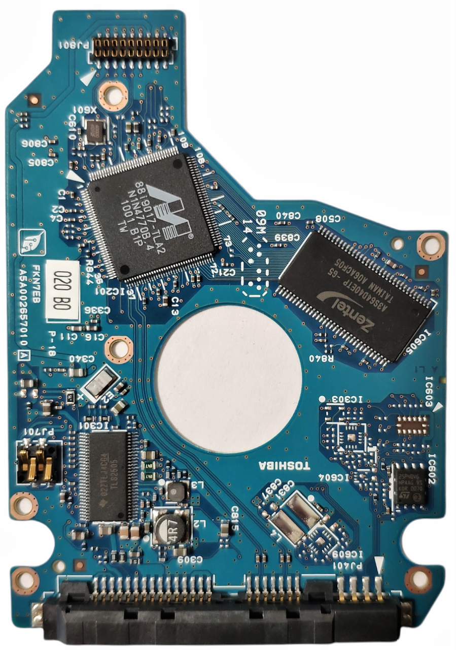 Плата HDD PCB G002657A FKN7EB Toshiba MK2555GSXN MK3263GSXN MK5055GSXN