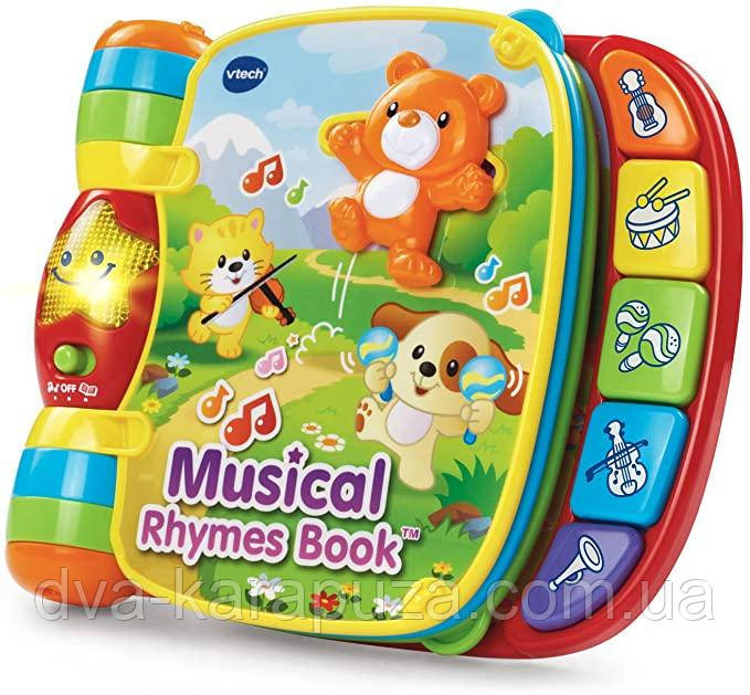 Розвивальна музична книга VTech Musical Rhymes Book!, фото 1