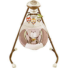 Fisher-price Колиска-гойдалка мій маленький ведмедик my little snugabear cradlen swings