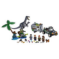 Lego Jurassic World Поединок с бариониксом охота за сокровищами 75935