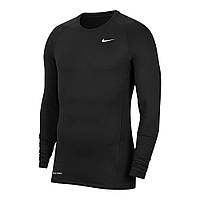 Футболка тепла компресійна Nike Pro Warm Long-Sleeve Top Crew (CU6740-010)