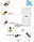 Комплект 4G+LTE+3G WiFi Роутер ZTE MF 283U Київстар, Vodafone, Lifecell з антеною MIMO 2×9dbi, фото 7