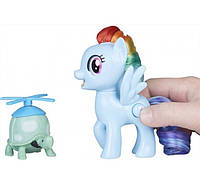 My Little Pony Пони Радуга с поворотной головой Rainbow Dash Silly Looks Hasbro E2567