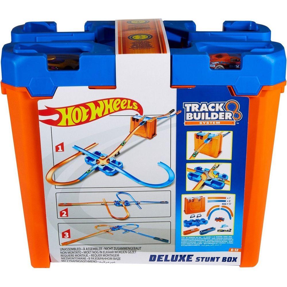Хот вілс Коробка для трюків Hot Wheels track Builder Deluxe Stunt Box GGP93