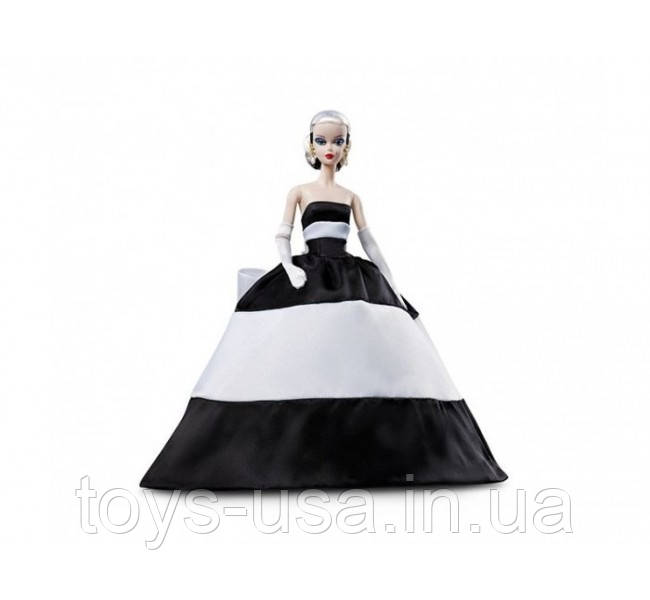 Лялька Barbie Black and White Forever Silkstone Барбі Силкстоун чорне біле, фото 1