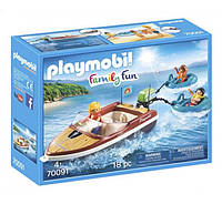 Playmobil 70091 Прогулочный катер с тюбингом