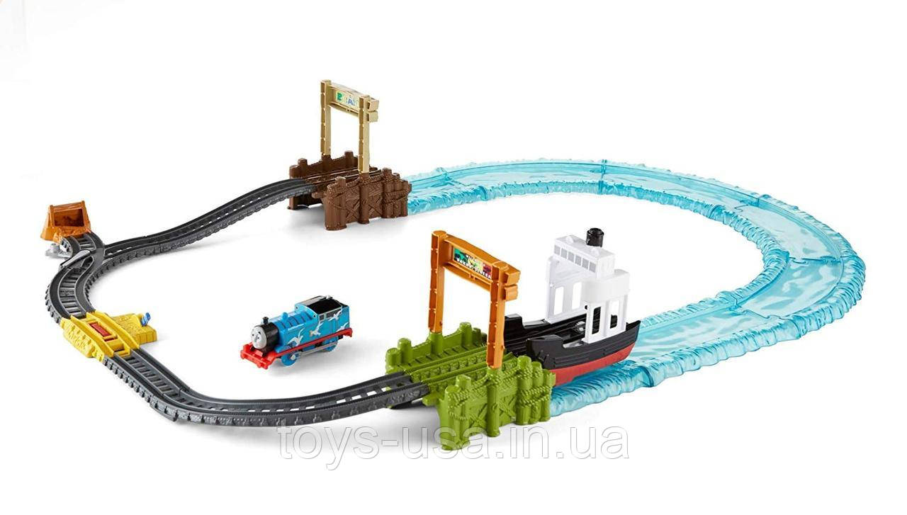 FJK49 Thomas Friends TrackMaster Boat Sea Set