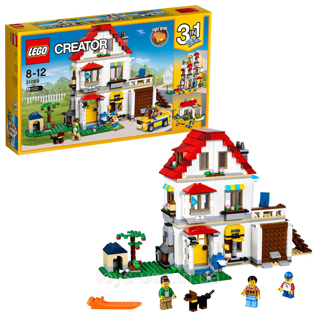 Lego Creator 31069 Заміський будинок 3в1