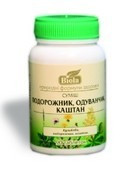 Подорожник кульбаба каштан суміш 90 таблеток ТМ Біола, фото 1