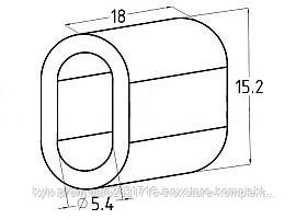 Купить Зажимная цанга Inoxstore для троса, Ø5 мм, цена 25 ₴ — Prom.ua ...