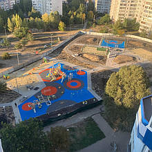 Резиновые покрытия ул. Родниковая г. Харьков 1