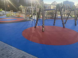 Резиновые покрытия ул. Родниковая г. Харьков 3