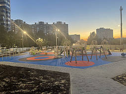 Резиновые покрытия ул. Родниковая г. Харьков 7