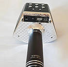 Бездротовий блютуз караоке мікрофона колонка Wster Bluetooth мікрофон з функцією караоке та динаміками, фото 3