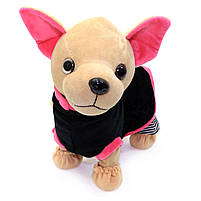 Інтерактивна м'яка іграшка «Музична собачка Чихуахуа на повідку» у светрику М 02081/3/4/5, фото 5