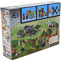 Конструктор Lari Втеча Парк Юрського періоду Втеча дилофозавра, 184 деталі (11334), фото 2