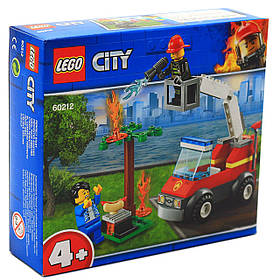 Конструктор LEGO City Пожежа на пікніку, 64 деталі (60212)