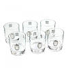 Оригінальні склянки для віскі з кришталю з сріблом RCR на подарунок, Сет кришталевих келихів Boss Crystal МОДЕРН, фото 5