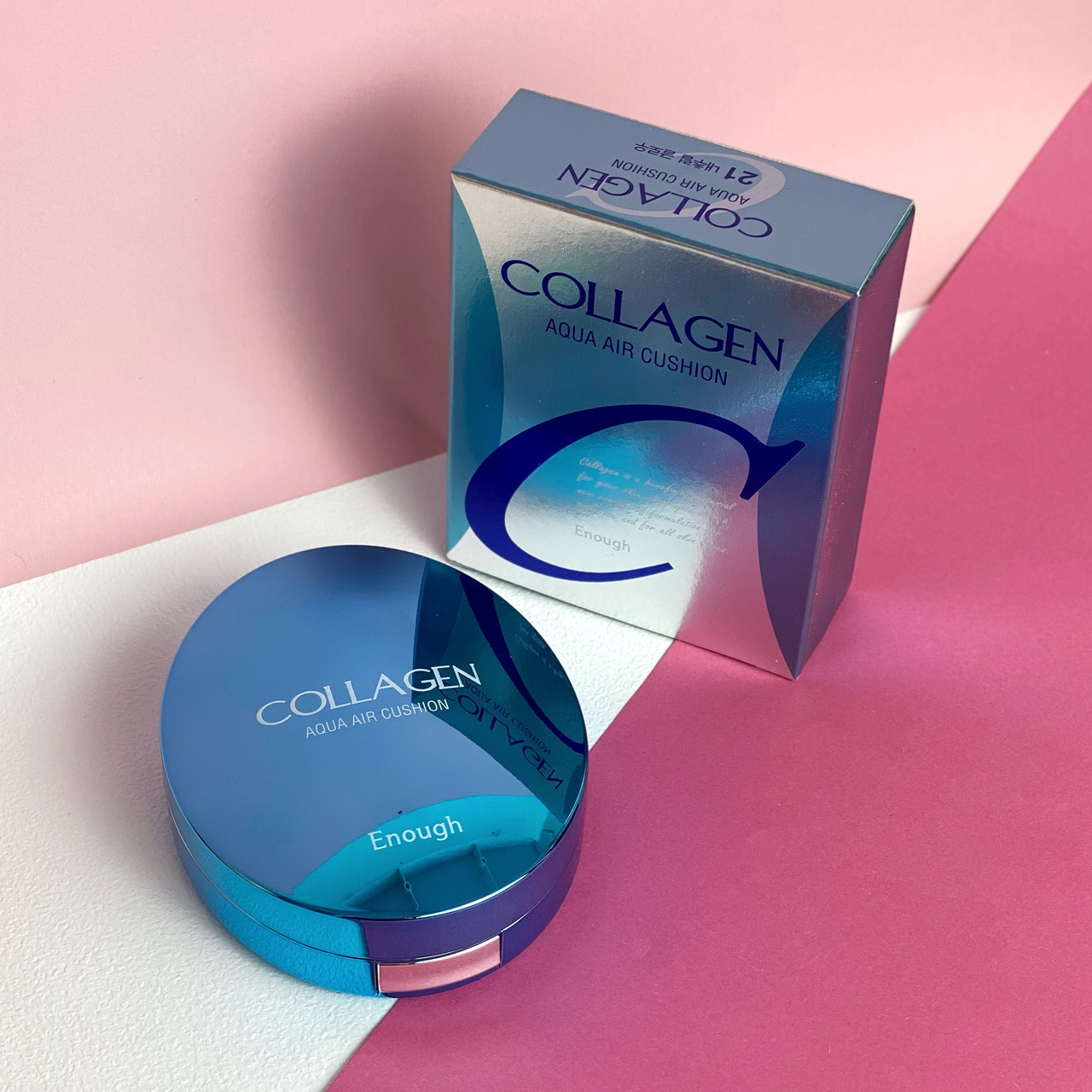 Увлажняющий кушон с коллагеном Enough Collagen Aqua Air Cushion №21 - фото 3 - id-p1488313204