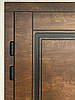 Вхідна вулична двері "Портала" серія Тріо ФАНЕРА ― модель F-2 (Три контури), фото 2