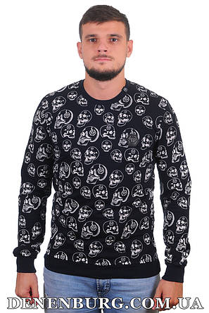 Світшот чоловічий PHILIPP PLEIN 21-K-503 темно-синій, фото 2