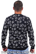 Світшот чоловічий PHILIPP PLEIN 21-K-503 темно-синій, фото 3