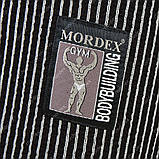 Mordex, Штани спортивні звужені Мордекс MD3600-15 чорно-білі, Чорний/білий, 2XL, фото 2