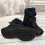 Дитячі зимові термочеревики Tigina для хлопчика чорні розмір 25, фото 2