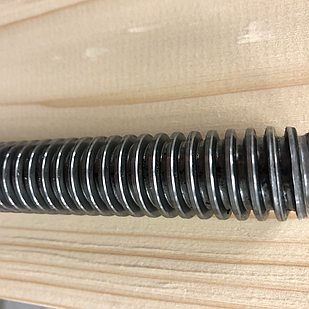 Стрижень (шпилька) DIN 976 з трапецієподібною різьбою  Tr14х4х1000