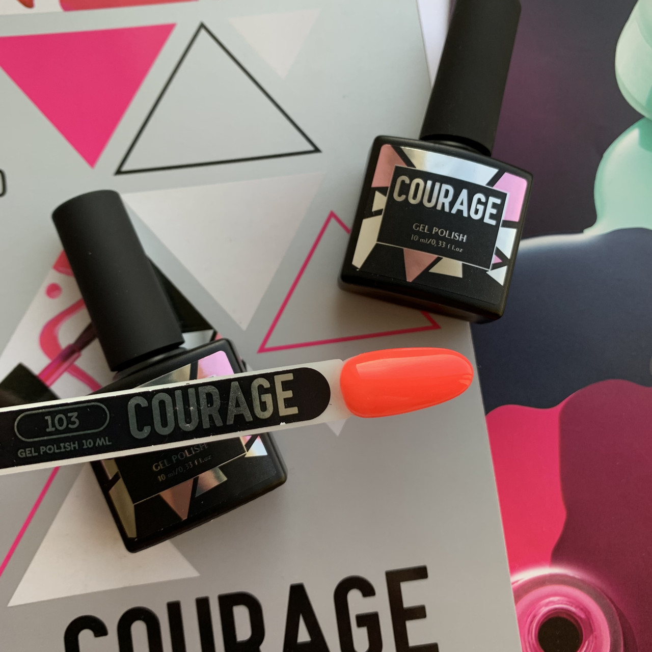Гель-лак для нігтів Courage Prof 10 мл №103