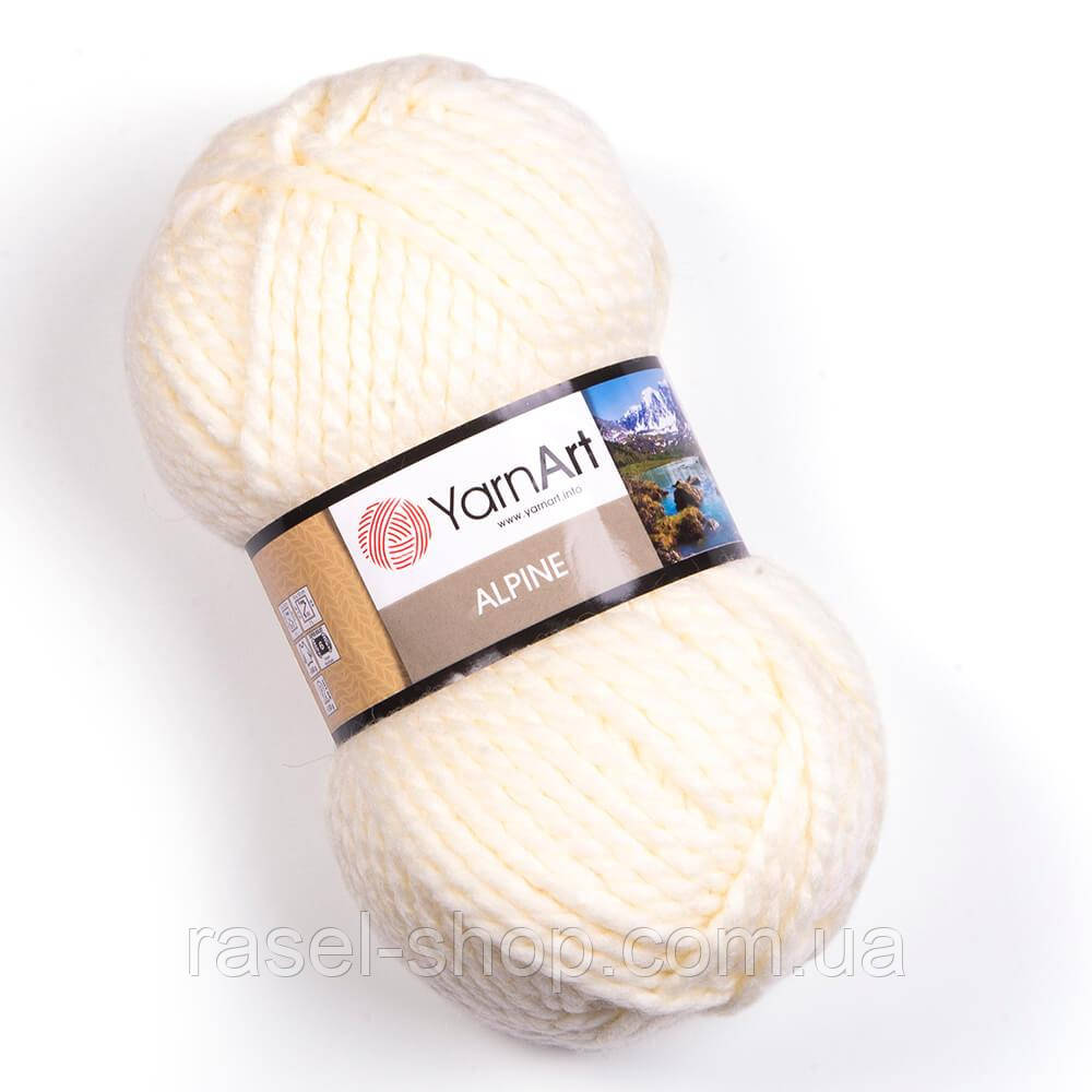 YarnArt Alpine молочный №333