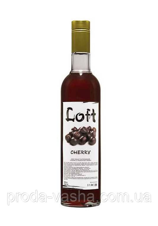 Сироп до кави і десертів "Loft" зі смаком "Вишня" 0,7 л