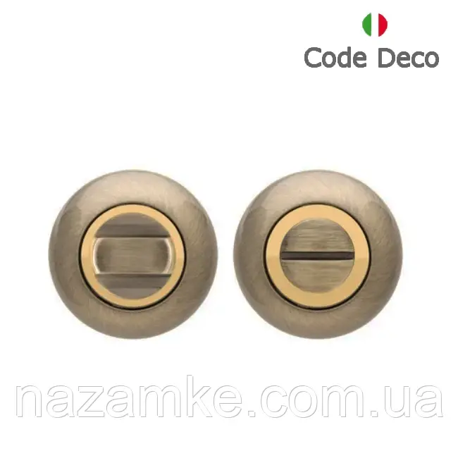 Фіксатор Code Deco WC 1403-AB бронза, фото 1