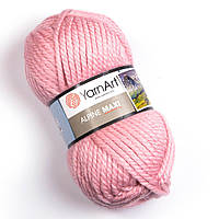 Yarnart Alpine Maxi розовый №673