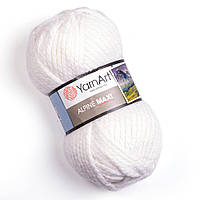 Yarnart Alpine Maxi белый №676